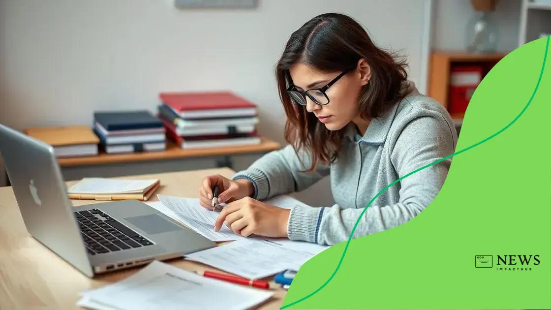 Comment faire une demande de bourse réussi