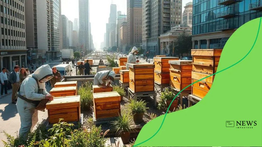 Apiculture urbaine médiatisée : surveiller la santé des ruches
