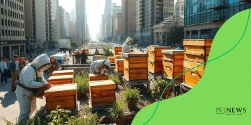 Apiculture urbaine médiatisée : surveiller la santé des ruches