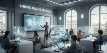 Classe futuriste en France avec IA en 2026