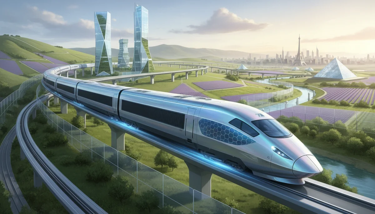 TGV du futur : haute vitesse et durabilité au cœur des innovations ferroviaires.